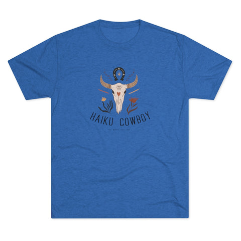 Men's Haiku Cowboy Tri-Blend Crew Tee