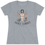 Women's Haiku Cowboy Tri-Blend Crew Tee