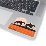 Sunset Silhouette Stickers