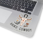 Bulls Horn Haiku Stickers